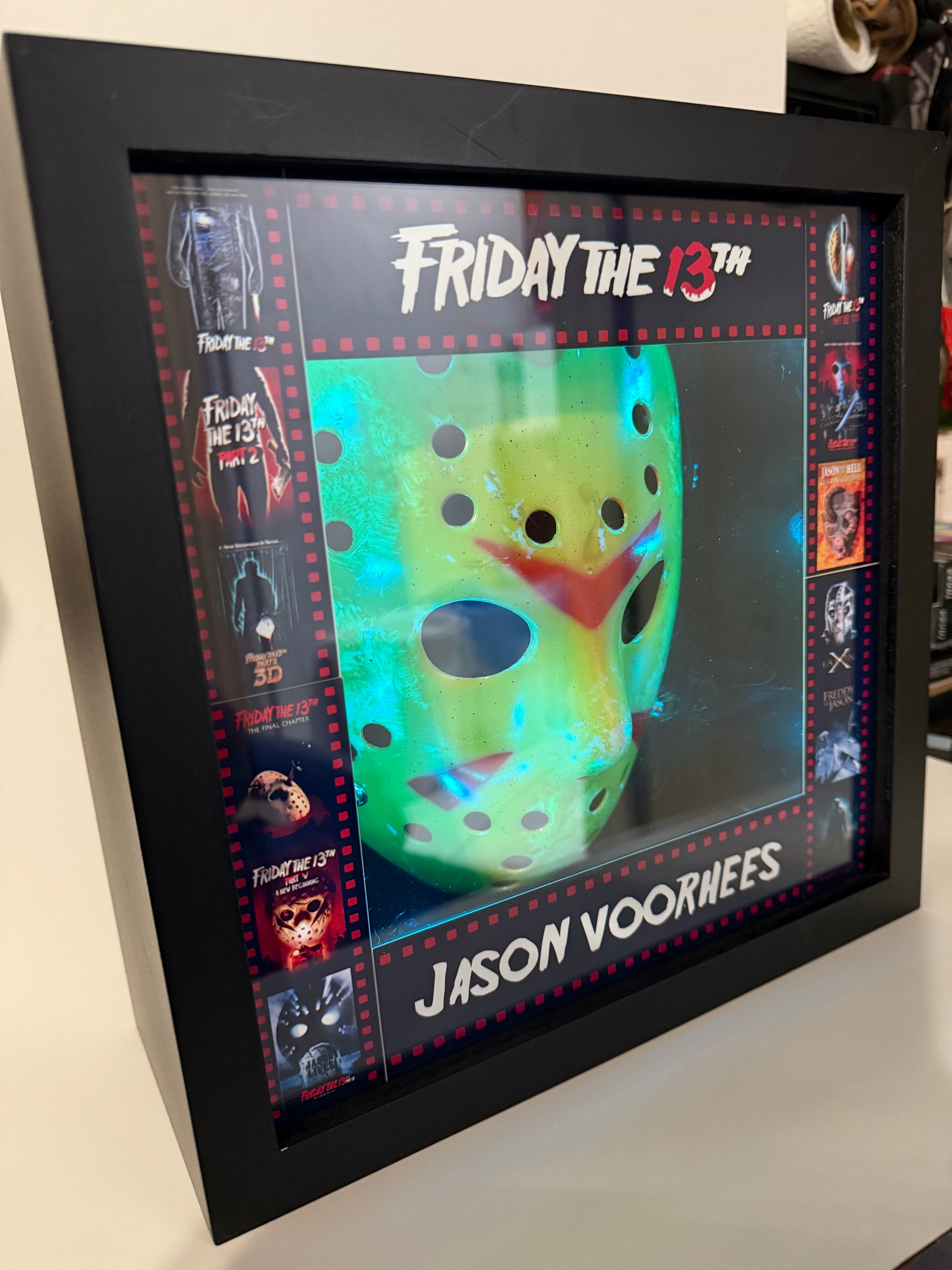 Jason voorhess LED display case