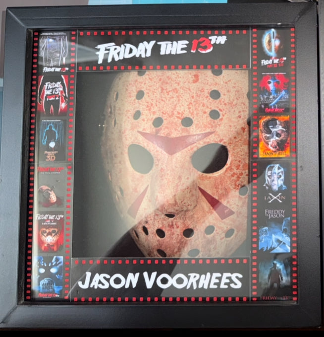 Jason voorhess LED display case