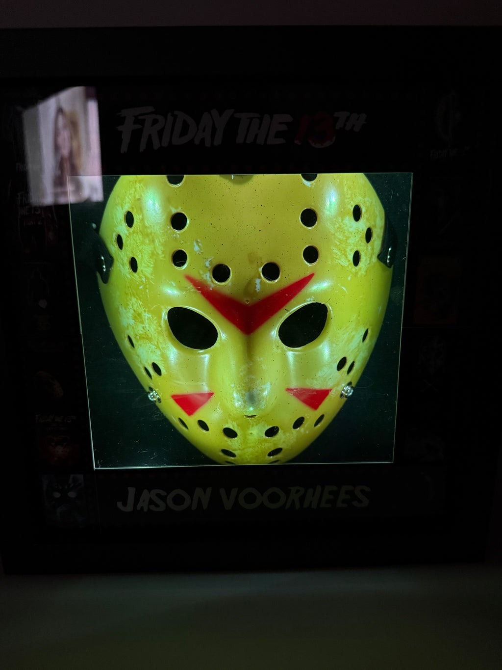 Jason voorhess LED display case