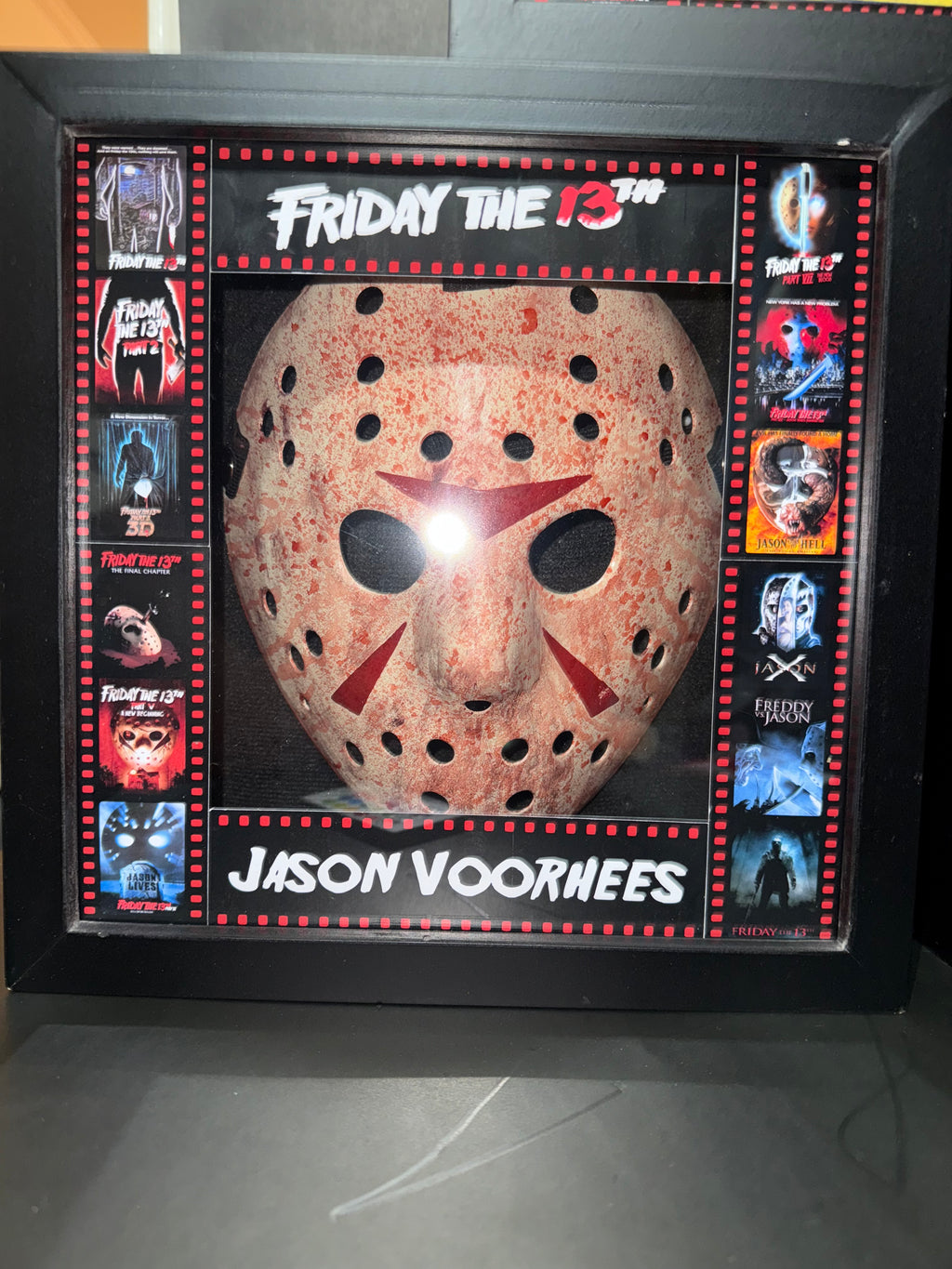 Jason voorhess LED display case