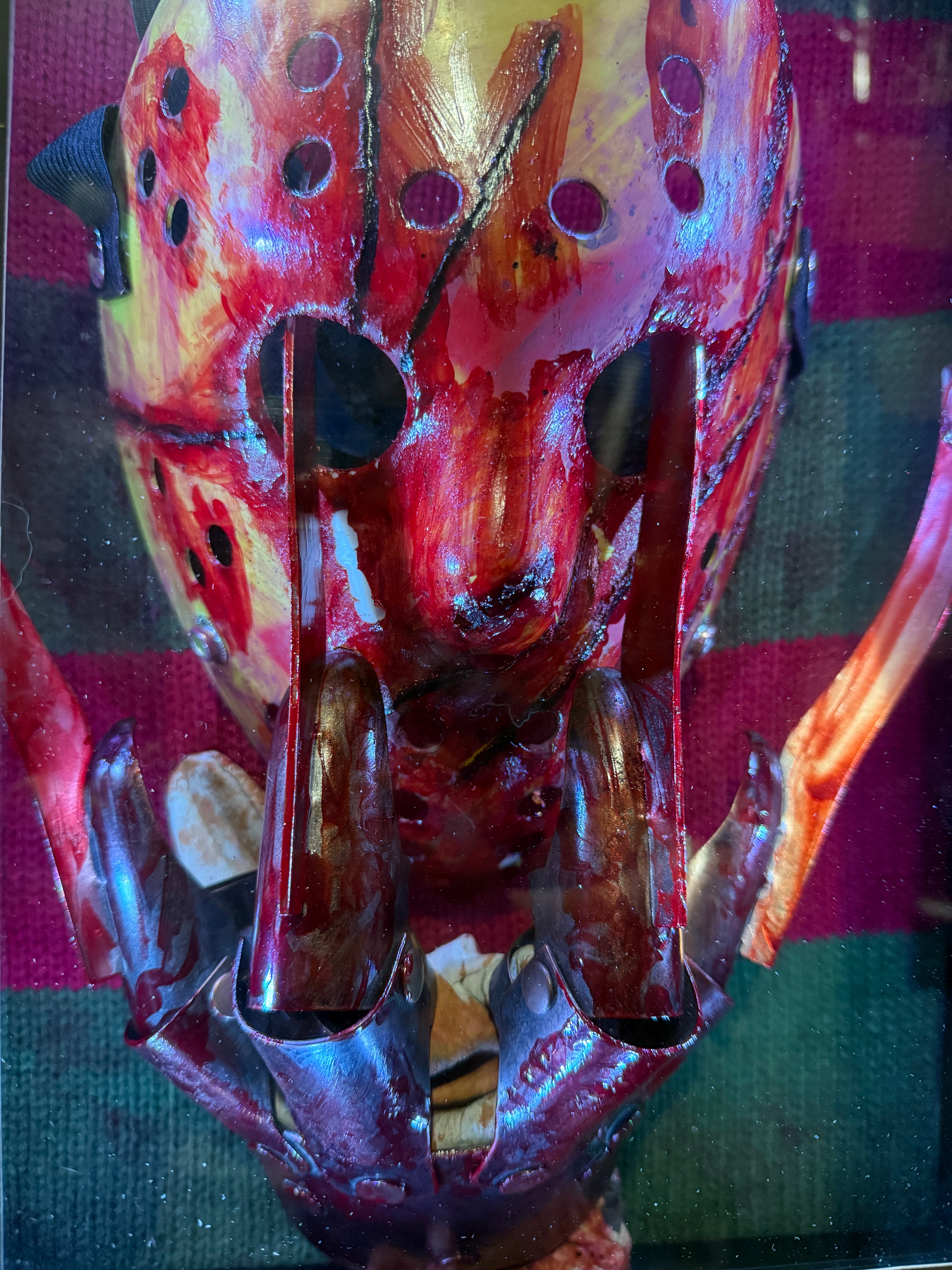 Freddy Vs Jason LED Shadow box