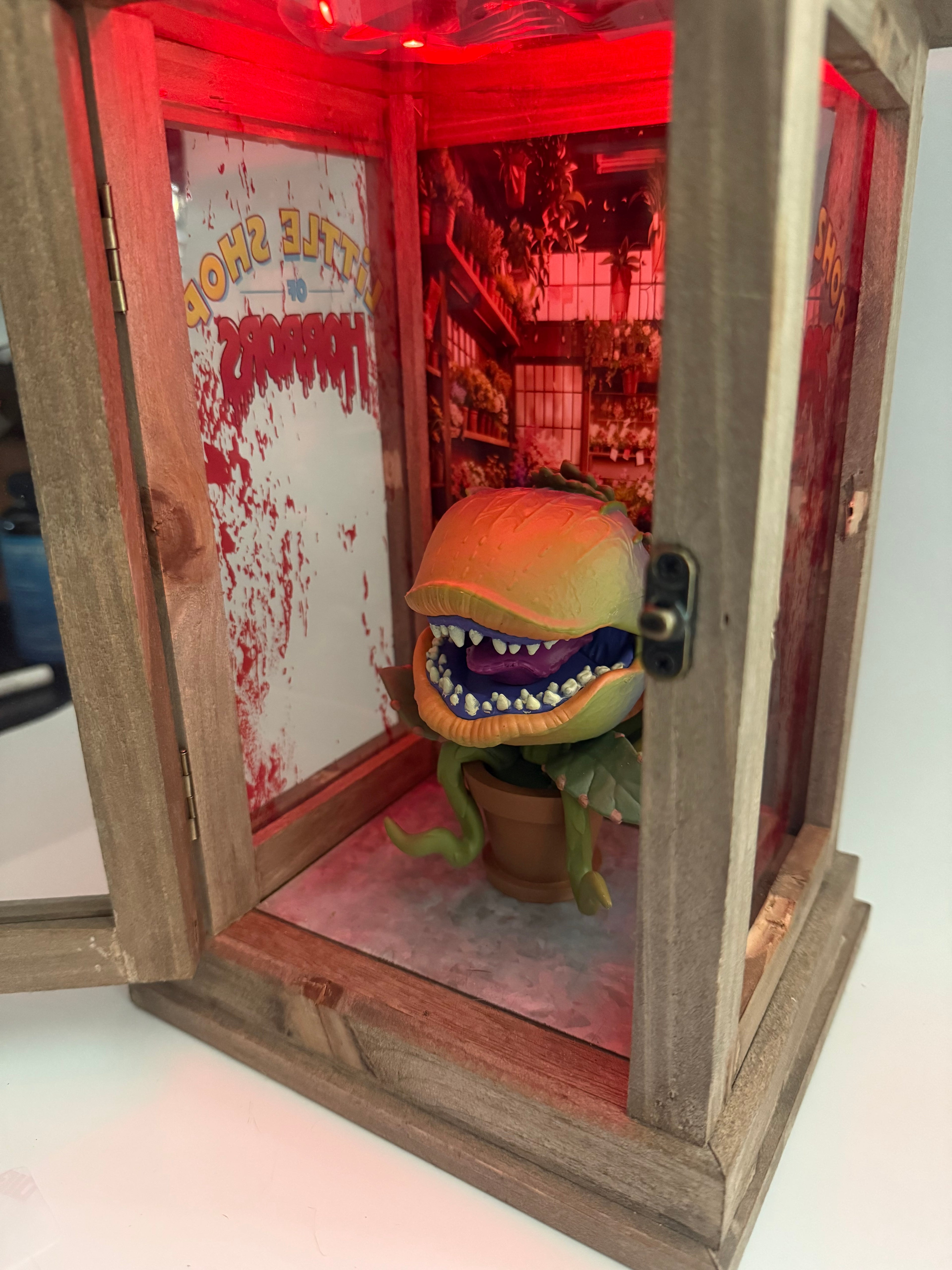 Mushnik’s Flower Shop – LED lighting Little Shop of Horrors Display Lantern