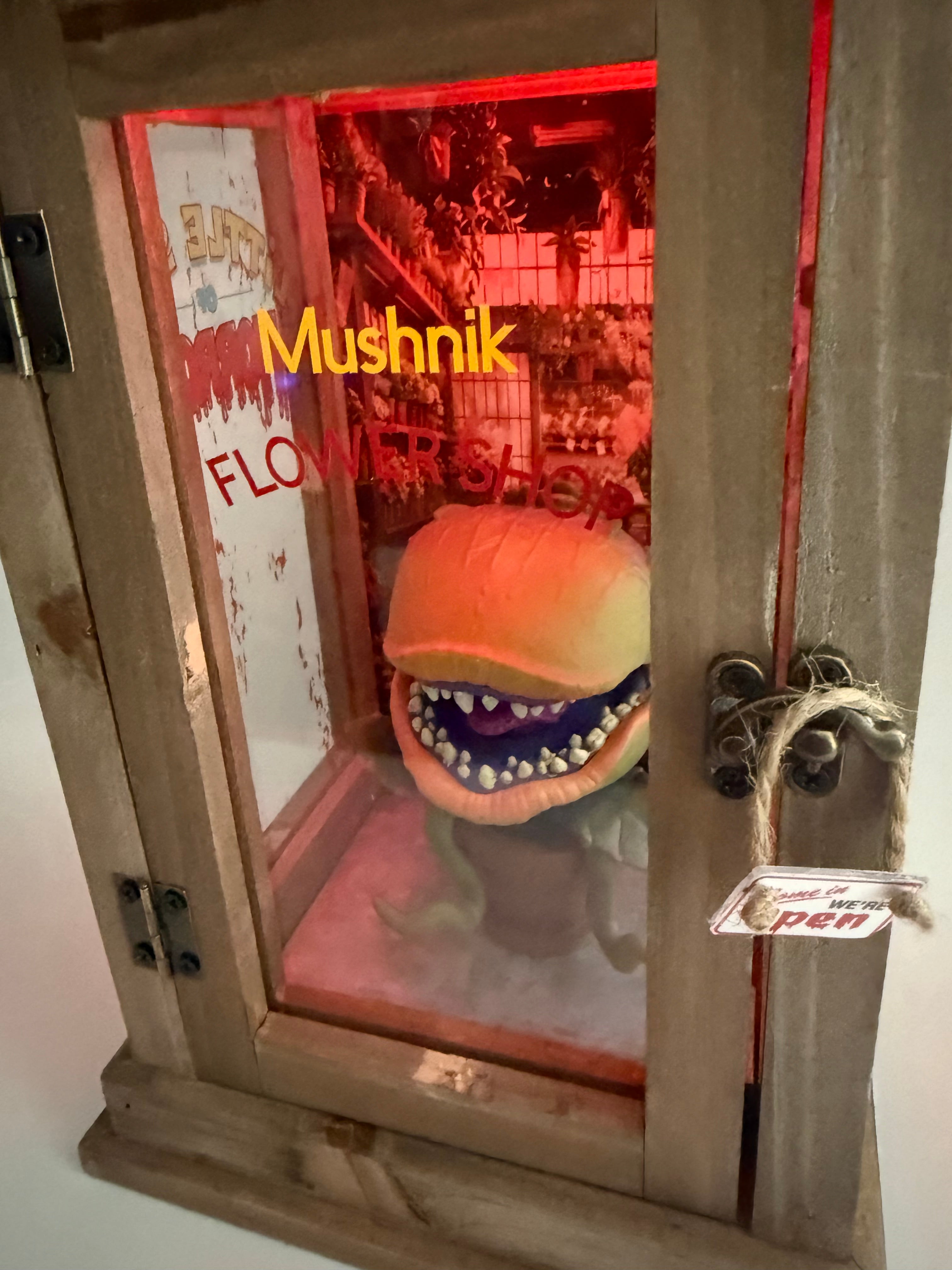Mushnik’s Flower Shop – LED lighting Little Shop of Horrors Display Lantern