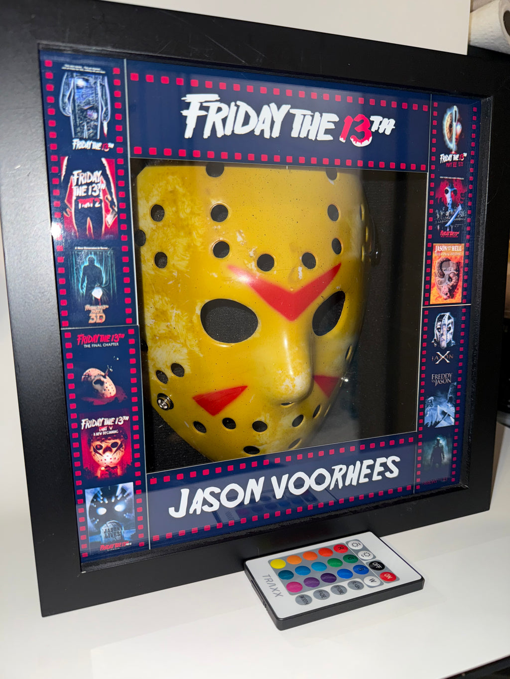 Jason voorhess LED display case