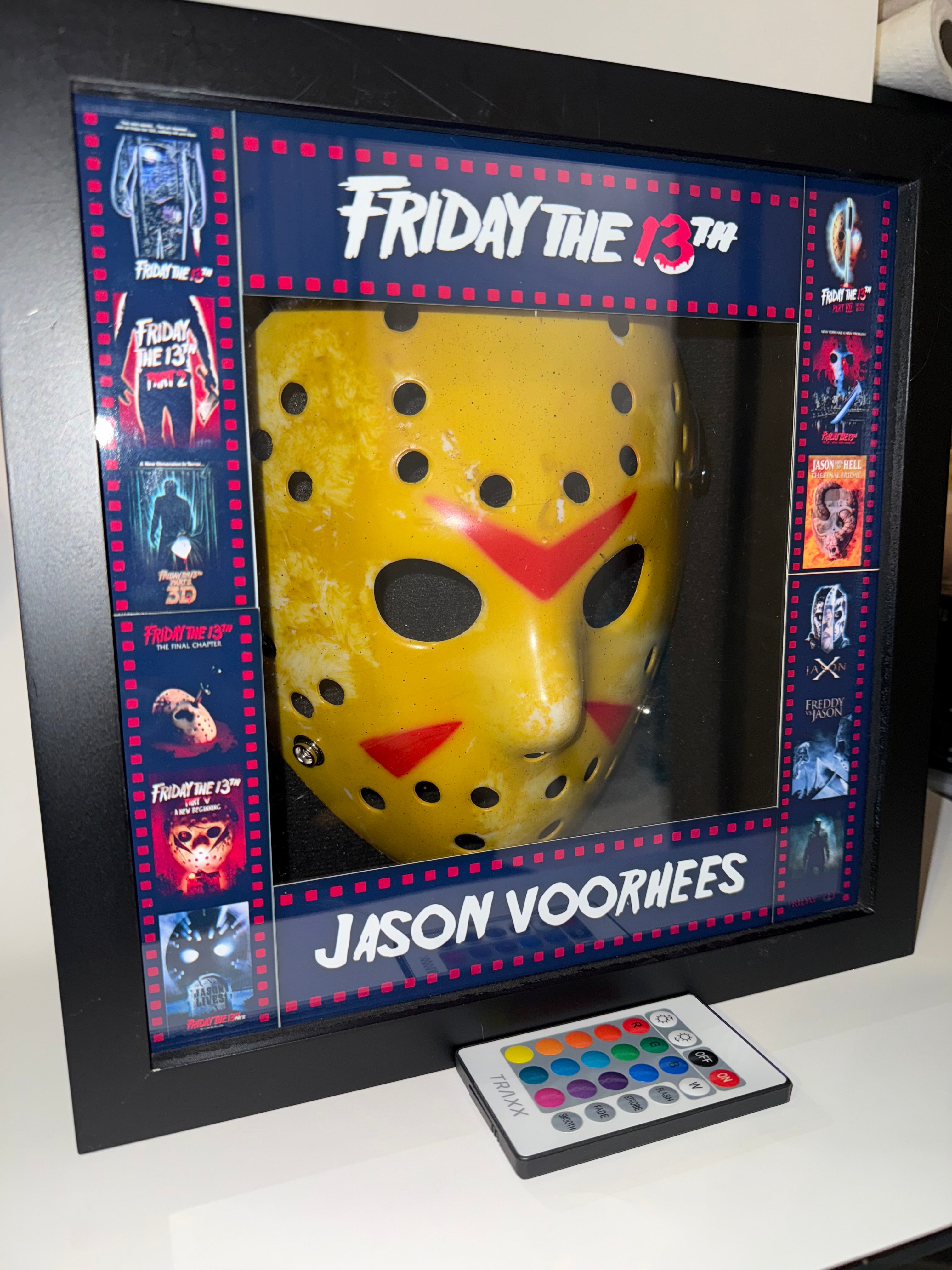 Jason voorhess LED display case